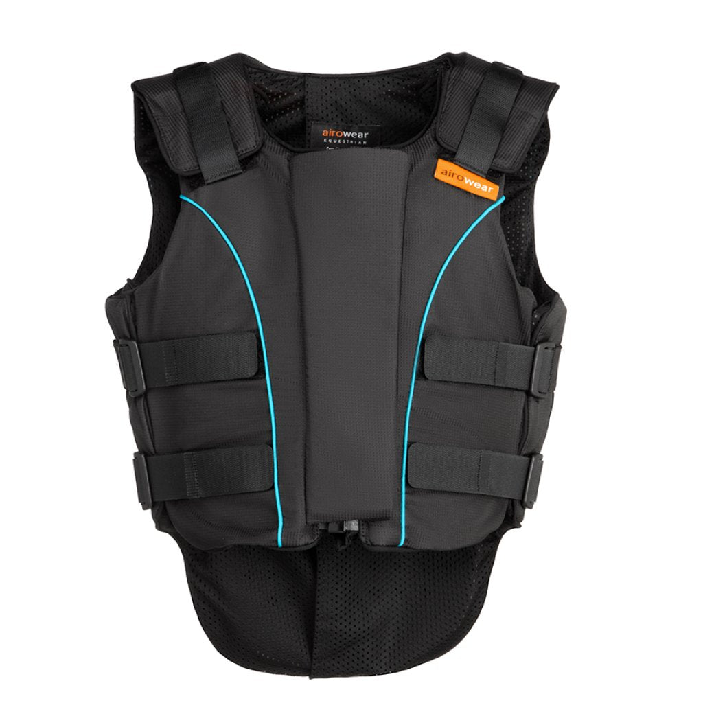 Protection équestre Airowear Outlyne – Femme, Noire, Taille L4 Reg Beta 2018, Neuve
