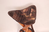 Leather Hunting Stool, hunting tool, foldable stool, wooden stool, tripod hunting stool