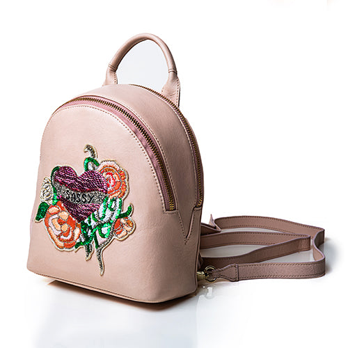 Designer Mini Backpack - Gem