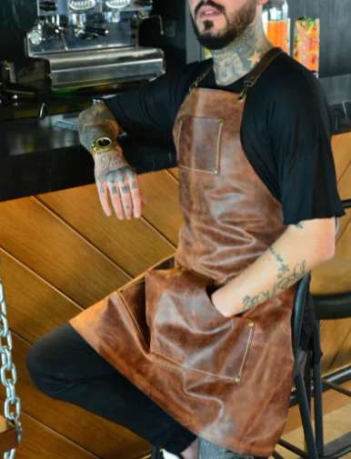 Leather Apron, Leather Woodworking Apron, Leather Butcher Apron, Leather Chef Apron, Leather Blacksmith Apron, Leather Barber Apron, Leather BBQ Apron, Leather Carpenters Apron, Leather Welding Apron, bar leather apron