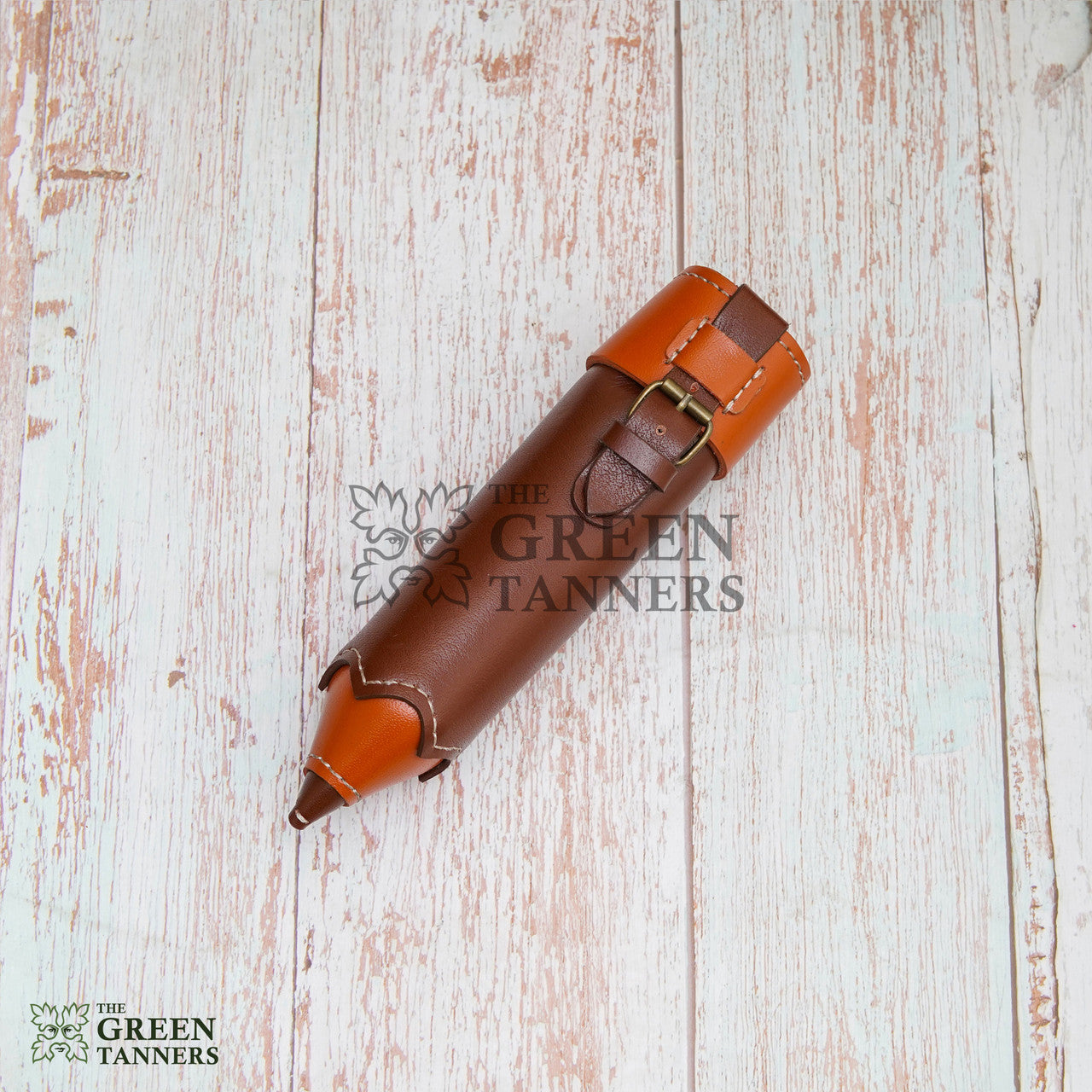 case,pencil holder,leather case,leather pencil holder,brown holder,brown pencil holder
