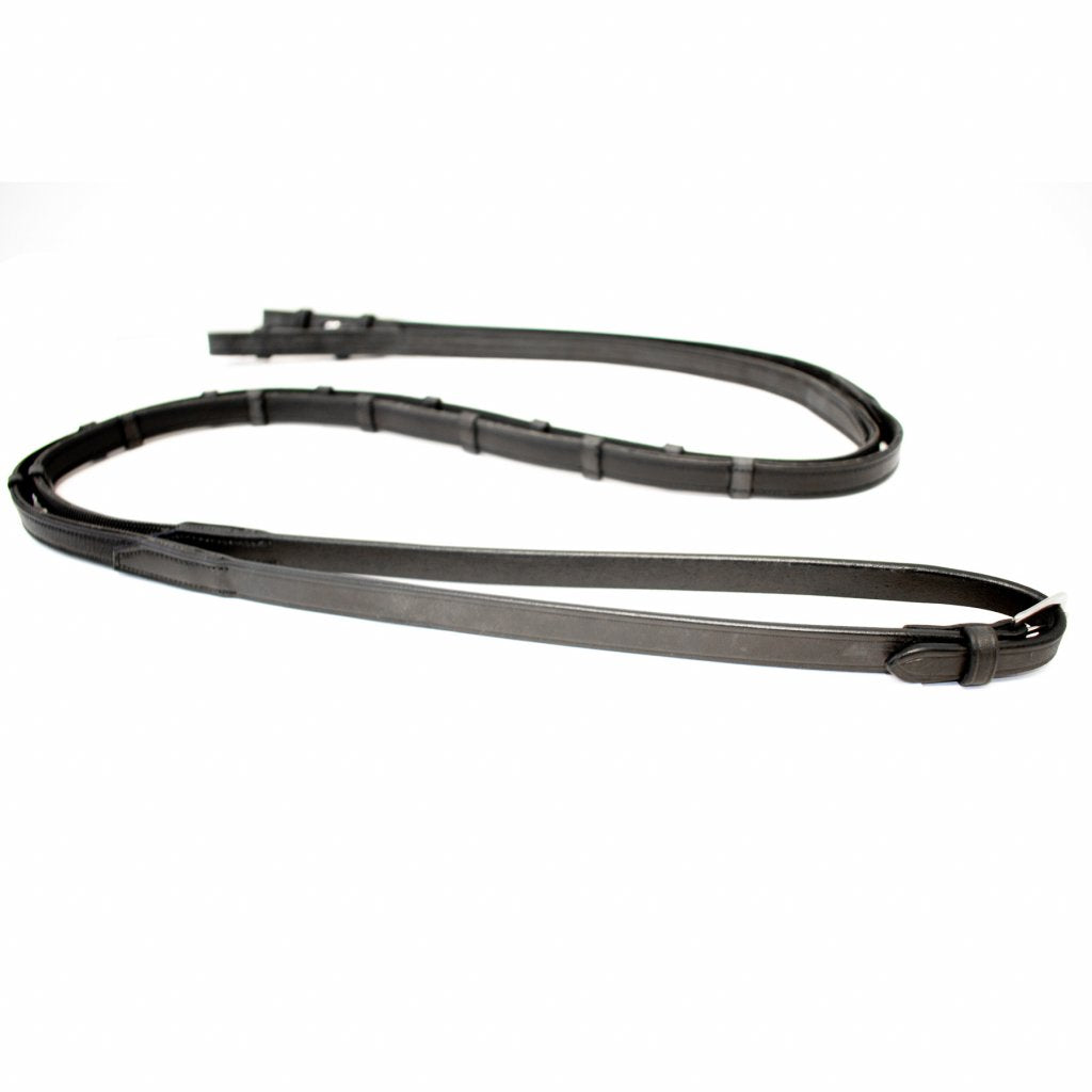 ANTARÈS SELLIER Dressage Soft Reins with 7 Leather Loops