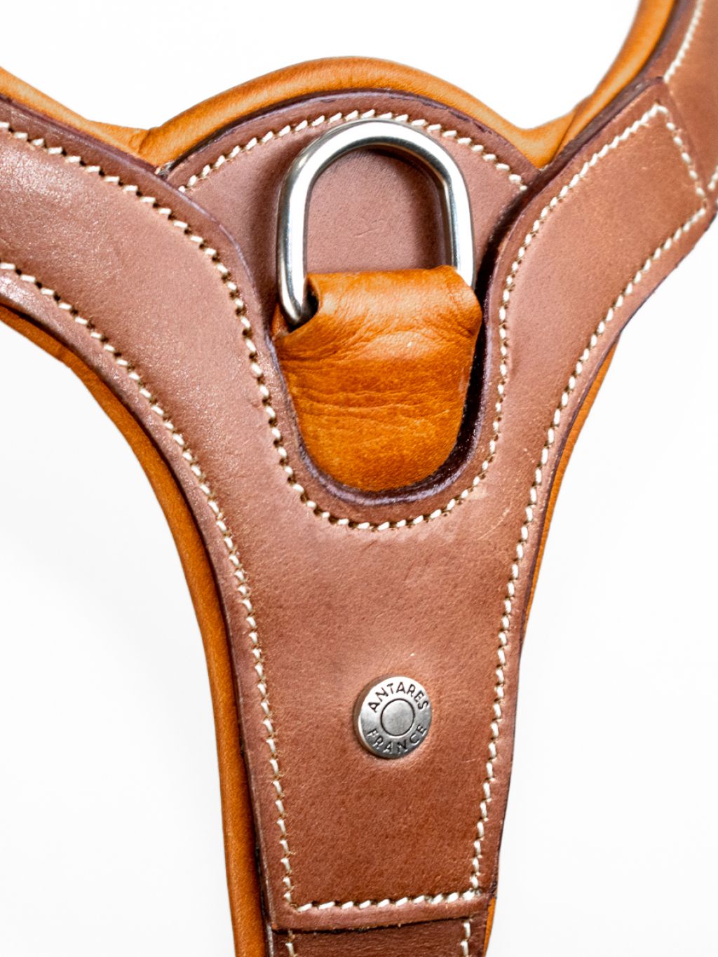 ANTARÉS SELLIER Precision Leather Breastplate for Double Flaps Saddle