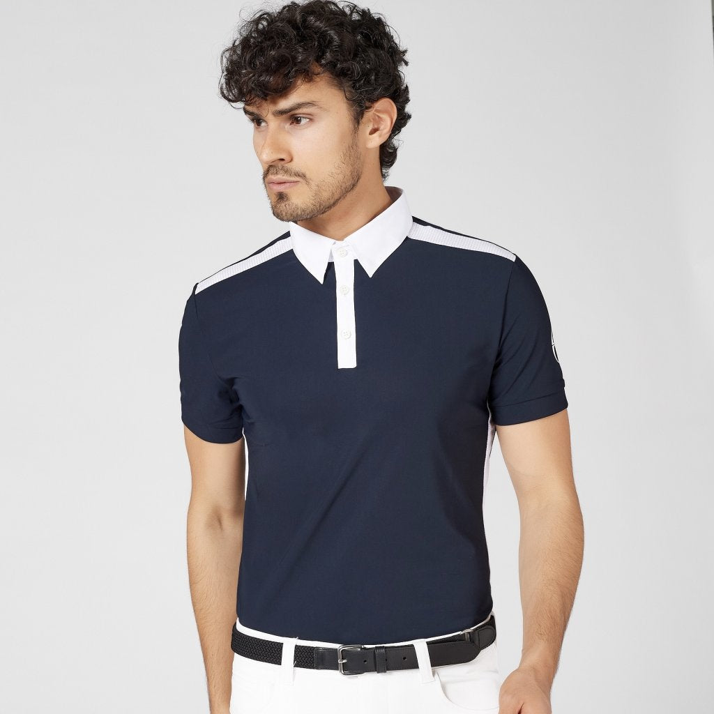 Sassari Men's Technical Polo Shirt by VESTRUM