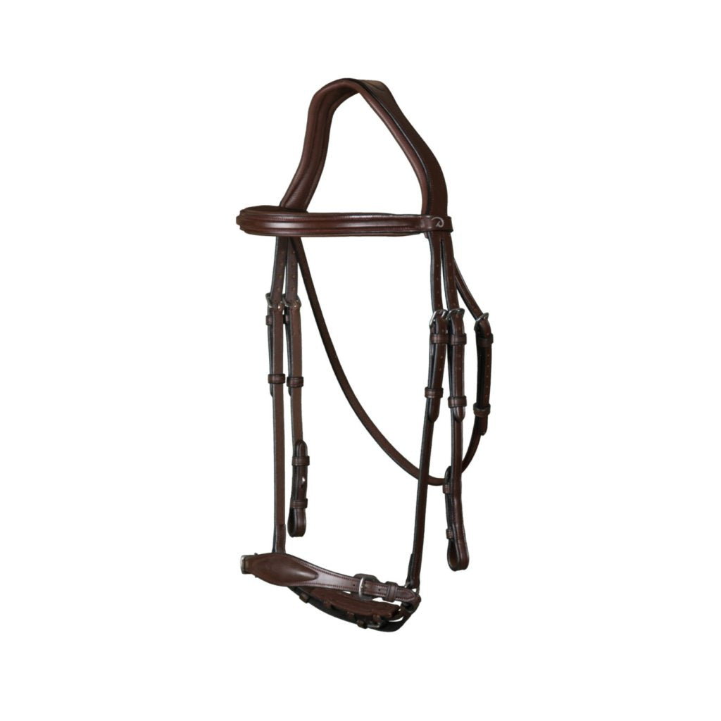 Adjustable Drop Noseband Bridle from DYON's New English Collection