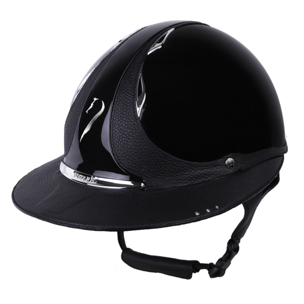 Lustrous Equestrian Helmet by ANTARÈS SELLIER