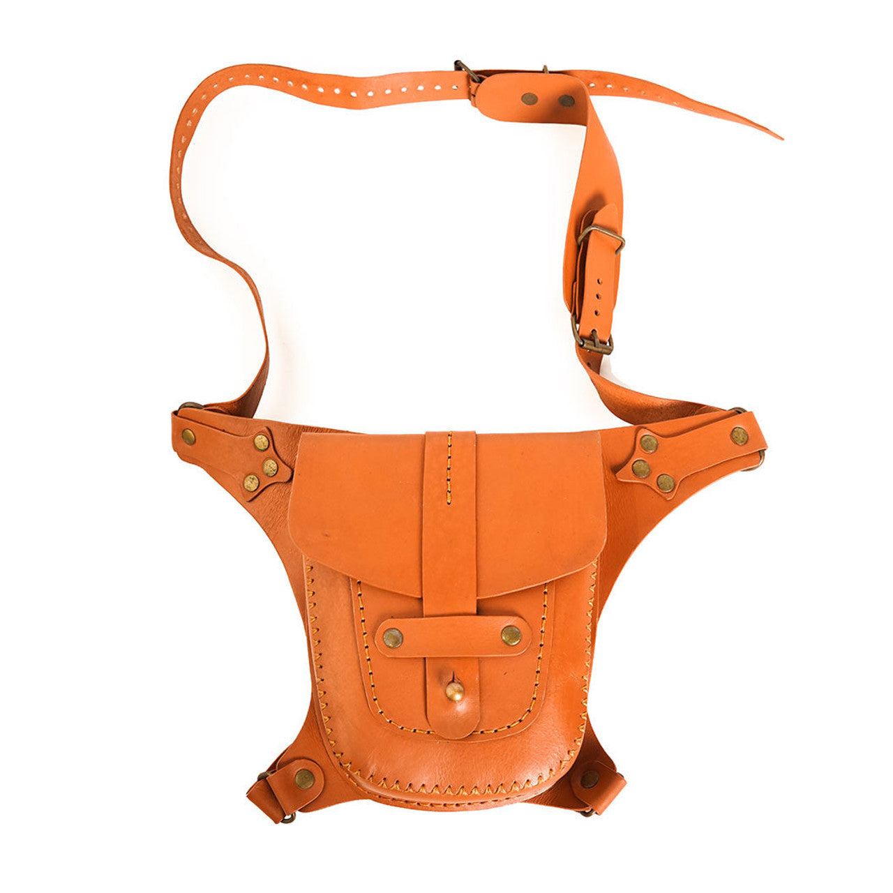 leather bag,waist bag,leather waist bag,bag hip belt