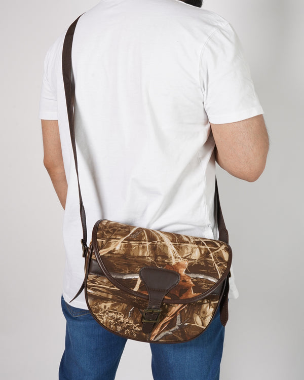 Shooting Bag, leather bag, leather ammo bag, cartridge bag, genuine leather bag, Shotgun Shell Holder