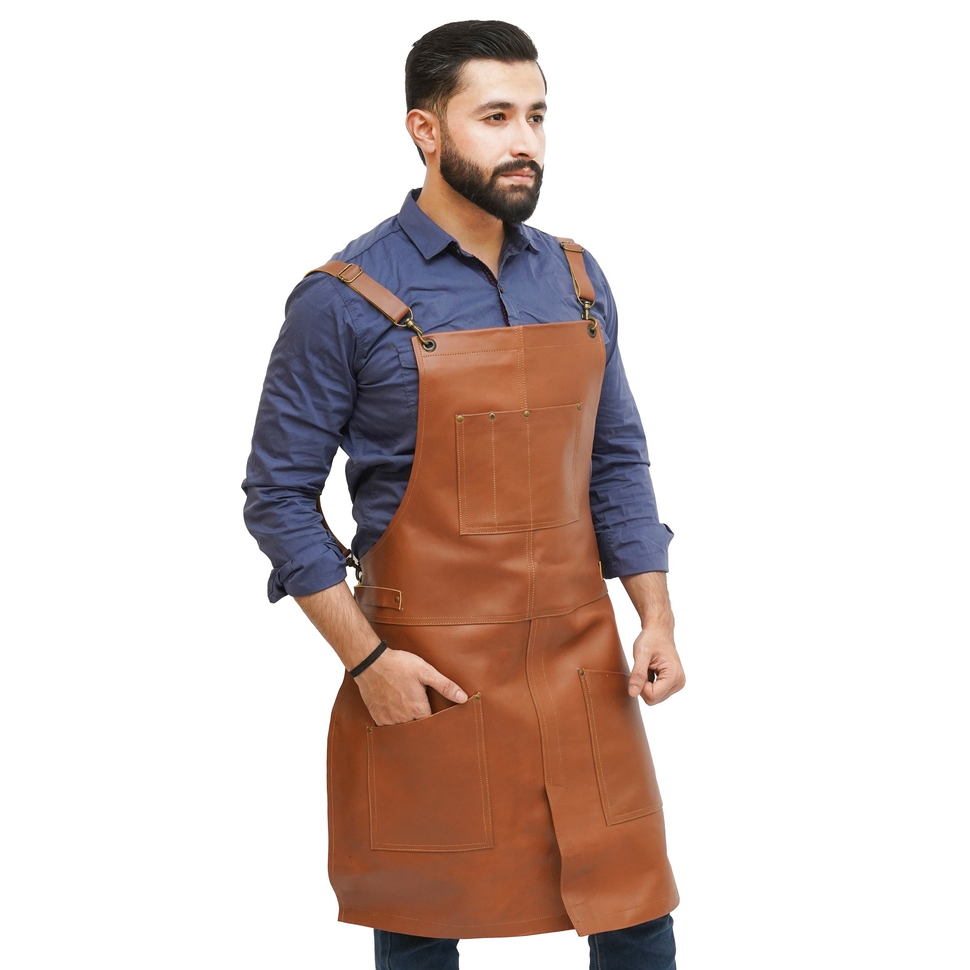 Leather Apron, Leather Chef Apron, Leather BBQ Apron, Leather Butcher Apron, Leather Barber Apron, Leather Welding Apron, Leather Blacksmith Apron, Leather Woodworking Apron, Leather Carpenter Apron , woodworkers apron leather