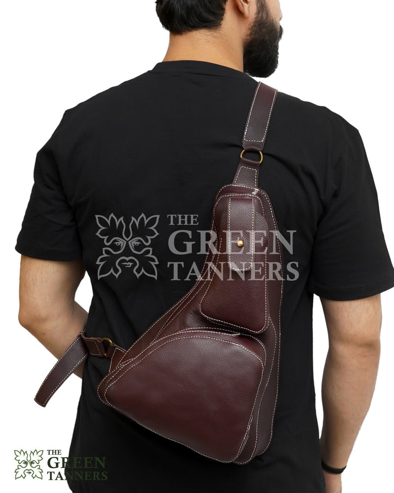 leather bag, sling bag, sling leather bag, crossbody bag, leather backpack, crossbody backpack