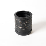 dice cup,leather dice cup,black dice cup,black leather dice cup, Leather Antique Dice Cup, black leather dice cup