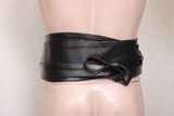 Premium Leather Obi Corset Belt | Women's Leather Waist Belt