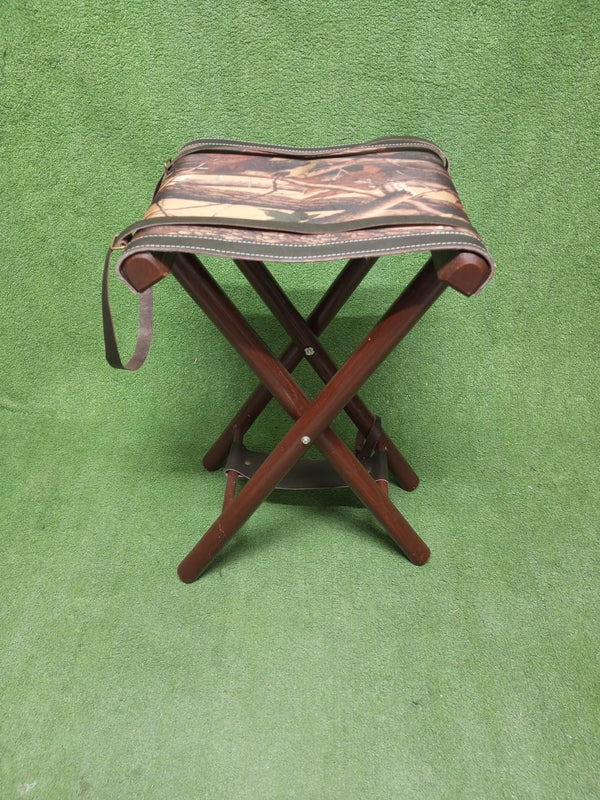 Tripod Stool, leather camping stool, leather stool, shooting stick, hunting stick, leather shooting stick, Tripod Camping Stool, Folding Stool