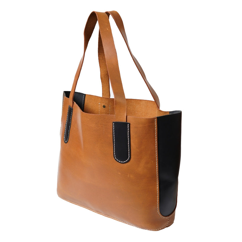 leather bag,leather tote bag,classic bag,brown bag,brown leather bag, Classic Tote Bag