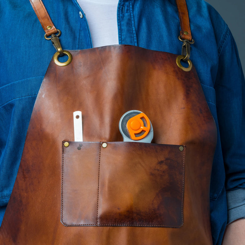 leather work apron, leather apron, professional leather apron, Suede Apron For Working
