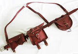 belt, bushcraft belt, leather  belt, brown belt, brown leather belt, Leather Bushcraft Belt
