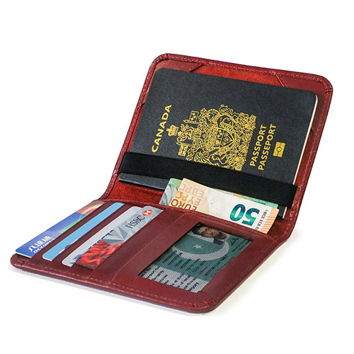 business card holders, Genuine Leather, leather passport holder
