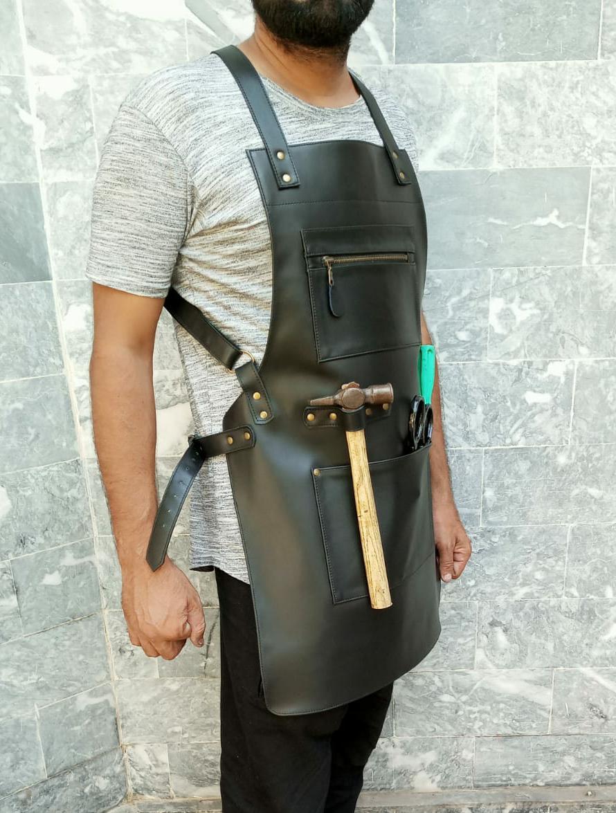 Leather Apron, Leather Woodworking Apron, Leather Butcher Apron, Leather Chef Apron, Leather Blacksmith Apron, Leather Barber Apron, Leather BBQ Apron, Leather Carpenters Apron, Leather Welding Apron, Leather Workshop Apron
