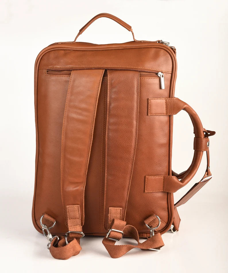 Leather Handbag, Leather backpack, Leather bags, Leather Laptop Backpack,