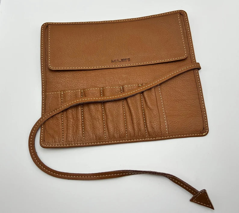 Stationery Pouch, Leather Stationery Purse
